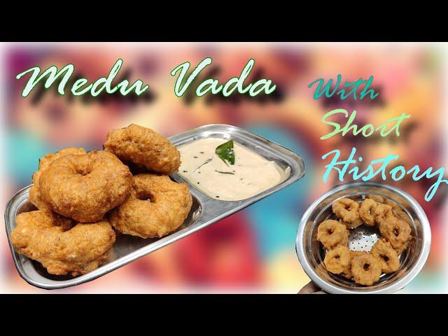 Medu Vada With Short History | Medu Vada | @CookwithPatels