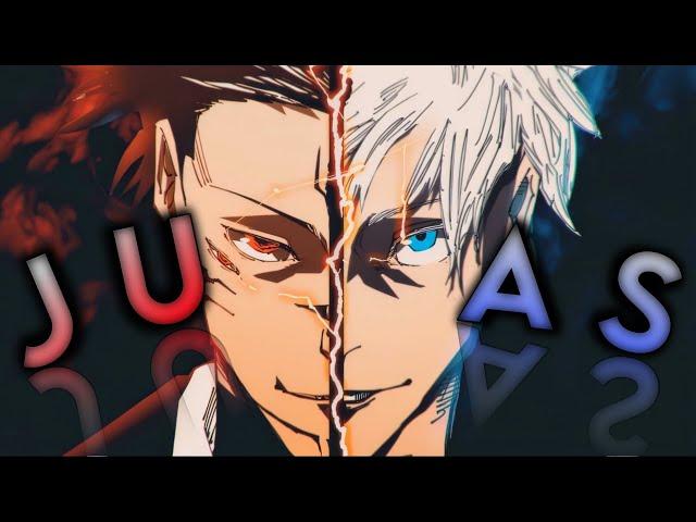 JUDAS  -「GOJO VS SUKUNA」 & 「YUJI VS SUKUNA」| 4K60fps  + VOICE LINES +SFX | AMV/MMV