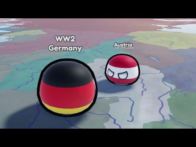 Roblox Countryball World: The Anschluss of Austria 1938