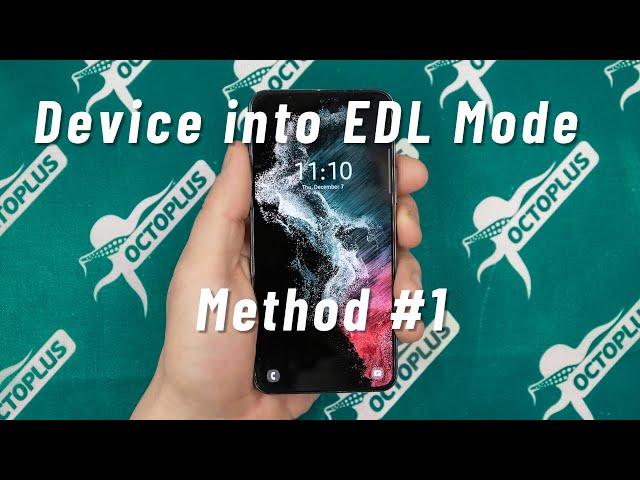 How to put Qualcomm device into EDL Mode Method №1