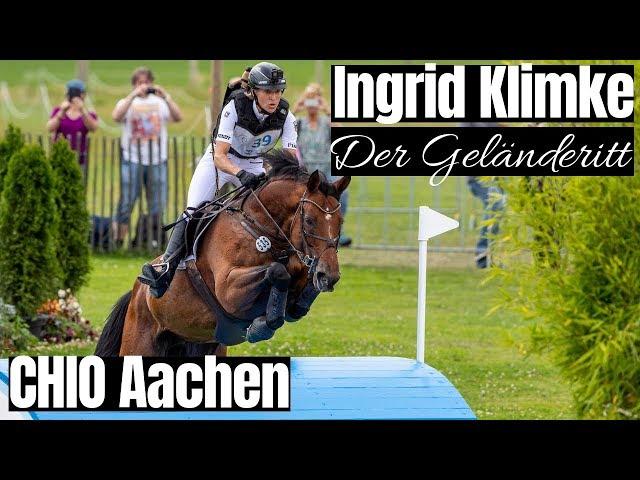 Ingrid Klimke - Der Geländeritt  | Trotz Fehler im Springen siegt sie!  | CHIO Aachen 2019