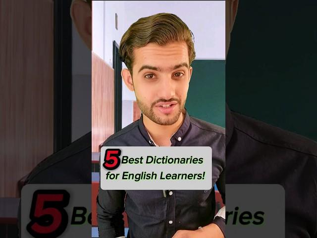 5 Best Dictionaries for English Learners| Must Watch 