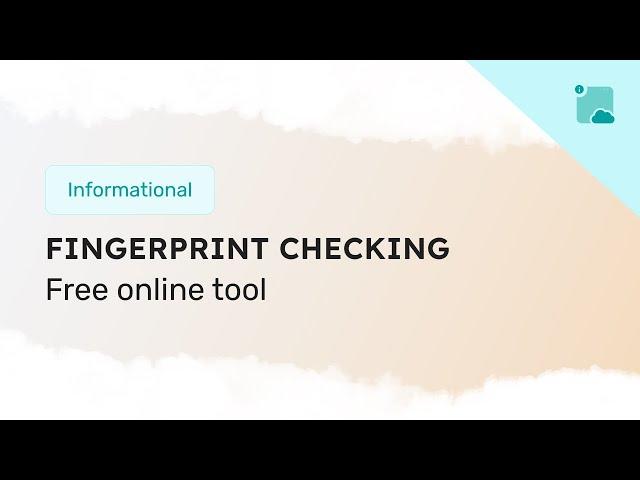 How to check your browser’s fingerprint