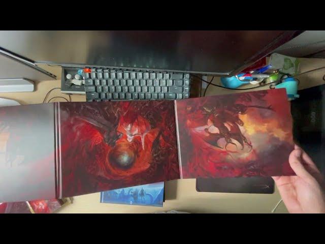 Unboxing INFERNO Dantes's Guide to Hell Kickstarter