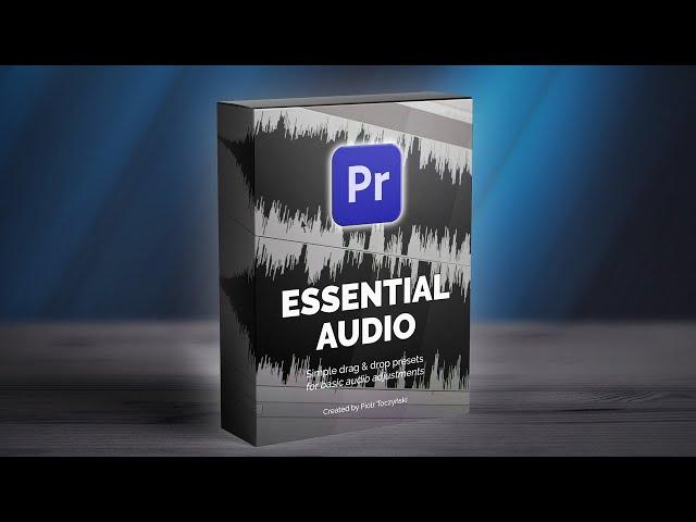 Premiere Pro Audio Presets You Didn't Know You Needed | FREE DOWNLOAD