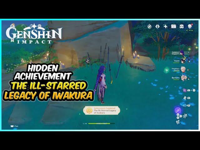 The Ill-Starred Legacy of Iwakura Achievement | Genshin Impact Hidden Achievements