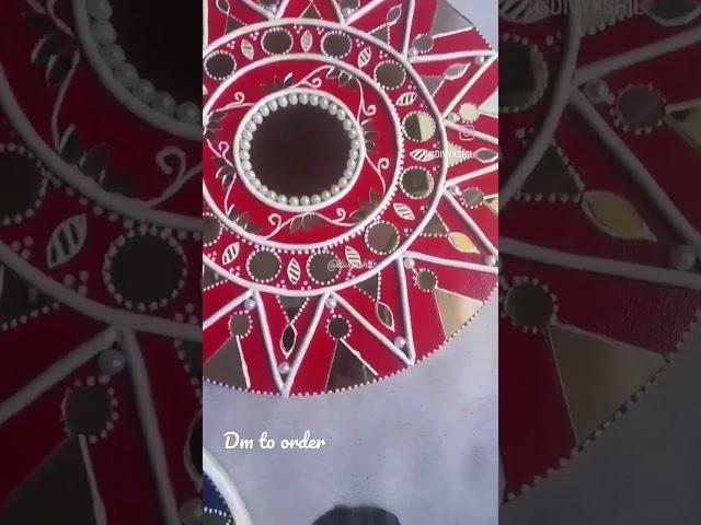 lippan art  wall plates.Customized work.Dm to order #shorts #lippanart #artune #homedecor #walldecor