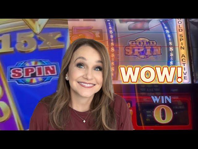 High Limit Wheel of Fortune Gold Spin Jackpots! Pinball & Mystery of the Lamp Handpays!