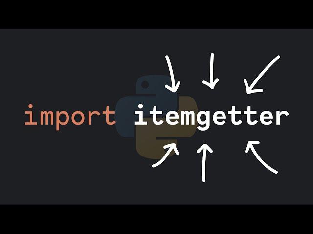 Python's "itemgetter" is very useful