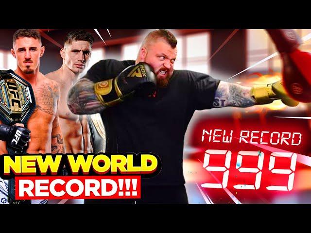 World's Hardest Punch CHALLENGE!!! ft. Eddie Hall, Tom Aspinall, Rico Verhoeven