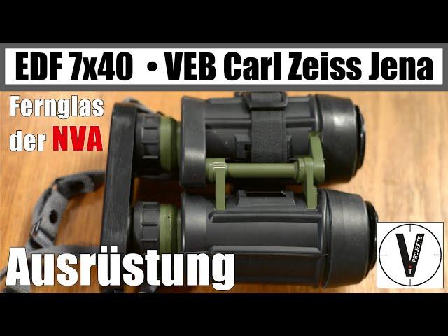 EDF 7x40 Fernglas • NVA • militärisches Glas aus dem VEB Carl Zeiss Jena • immer noch top