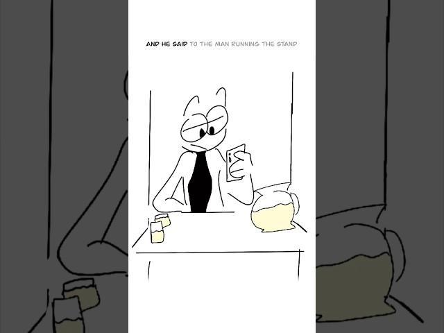 Duck Walked Up To A Lemonade Stand 🪿 (Animation Meme) #shorts