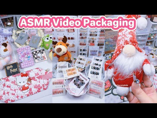 ASMR packaging Ruby S’s two orders