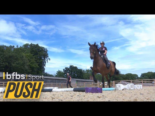 Military Rider Nominated For Equestrian Award | PUSH