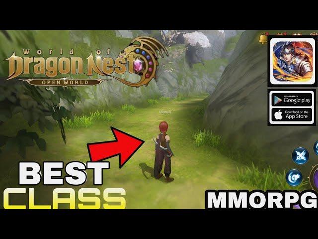 WORLD OF DRAGON NEST GAMEPLAY BEST CLASS FOR ANDROID/iOS 2023