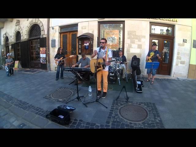 Lviv street musicians 071 гурт Wszystko www facebook comwszystkoLviv ч 1