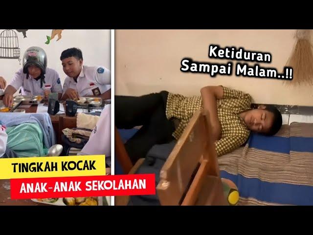 Ketiduran Di Kelas Sampai Malam..!! Inilah Deretan Momen Kocak Para Siswa Di Sekolah - Pt.9