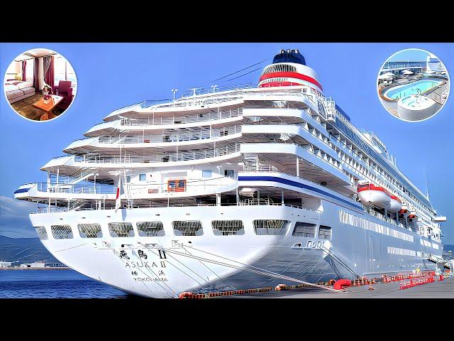 Japan's Most Luxurious Cruise Ship - Luxury Suite | Asuka II (4K Tour & Vlog)