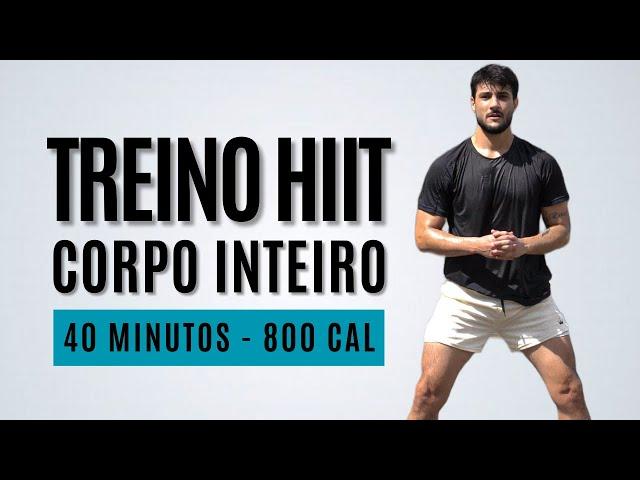 40 MIN CARDIO HIIT - MATADOR para queimar 900 calorias | sem equipamentos, sem repetições