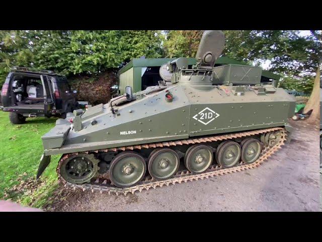 New CVRT-Spartan tank - Delivery - Walkaround