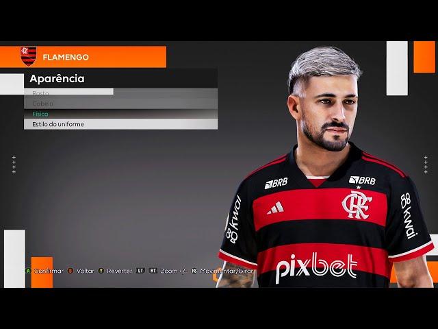 PES 2021 - NEW FACE AND HAIR DE ARRASCAETA - 4K