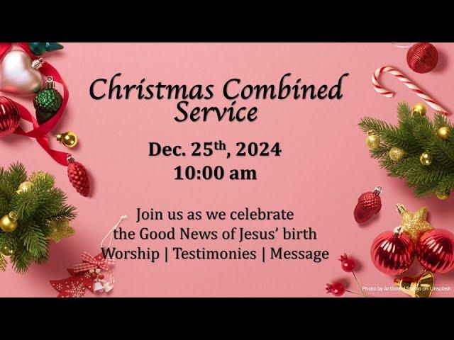 2024聖誕聯合崇拜 | Christmas Service