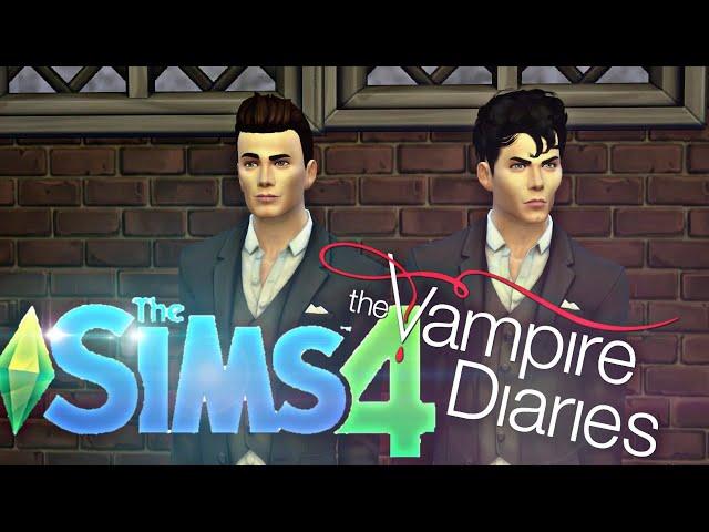 The Sims 4 Сериал: «Дневники Вампира» 1 серия Нежданный гость