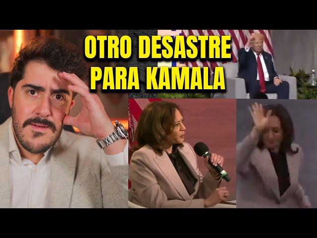 Kamala hace el RIDICULO en entrevista, la ayudaron y aun asi FRACASO