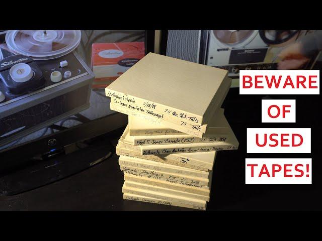 Reel-To-Reel Bad Deal (80s "Pro" Tapes vs. 70s Home Tapes)