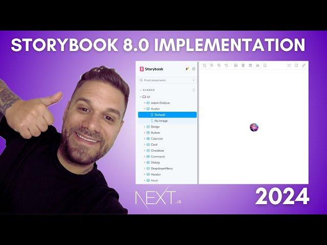 How to Implement Storybook 8.0 in Next.js (Tutorial 2024)