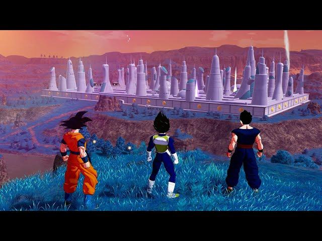 Prince Vegeta and Goku Visit the Planet Vegeta in Dragon Ball Z Kakarot Mods