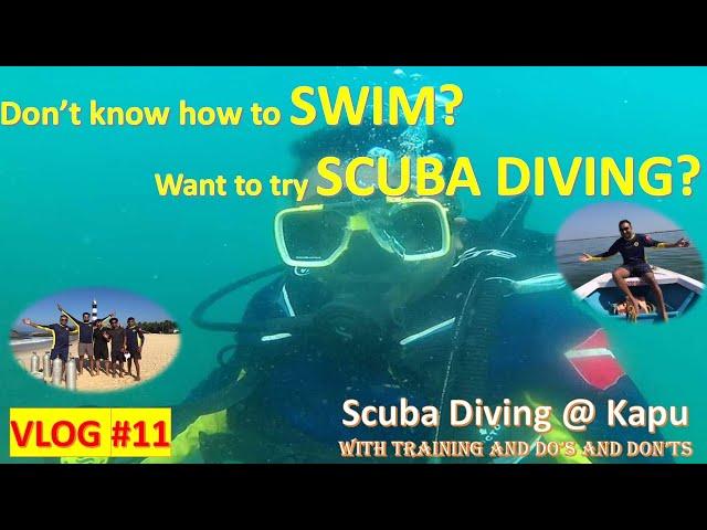VLOG #11: How to Scuba Dive? (First timer)