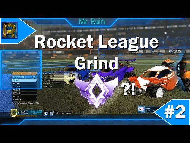 Mr. Rain Plays: Rocket League Rank Grind #2 Champ 3?!