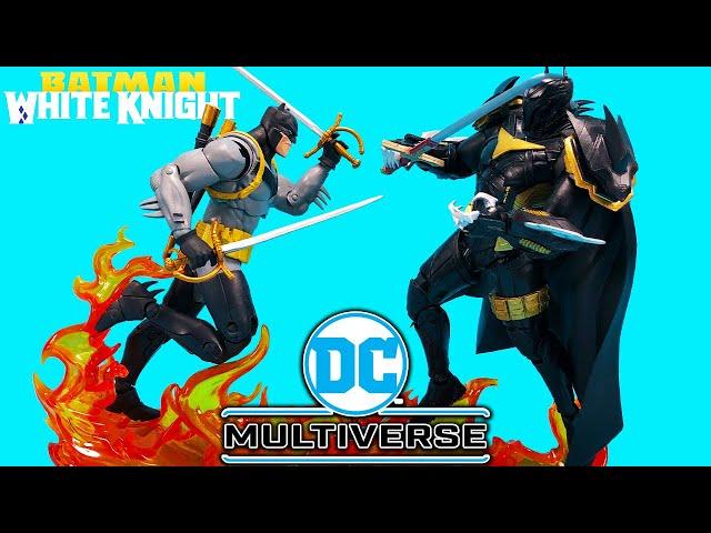 McFarlane DC Multiverse White Knight Batman VS Azrael!