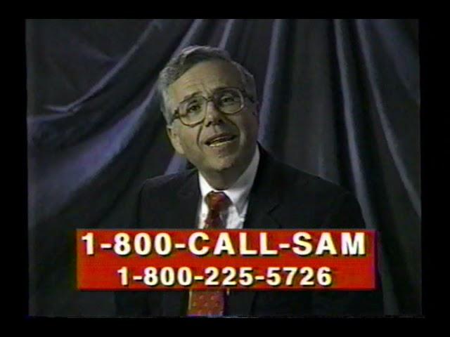 1998 Detroit Commercial: Sam Bernstein 1-800-CALL-SAM