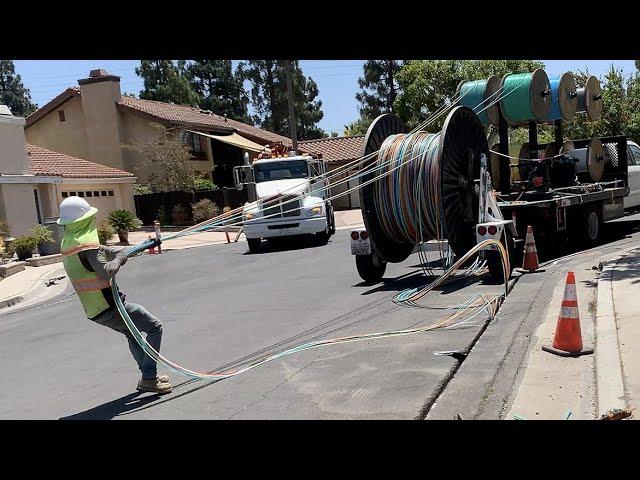 Fiber Optic Network Install