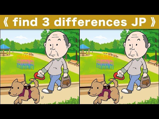 Spot the difference|Japanese Pictures Puzzle No634