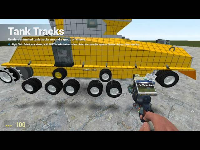 [GMOD] Tank Track Tool Tutorial