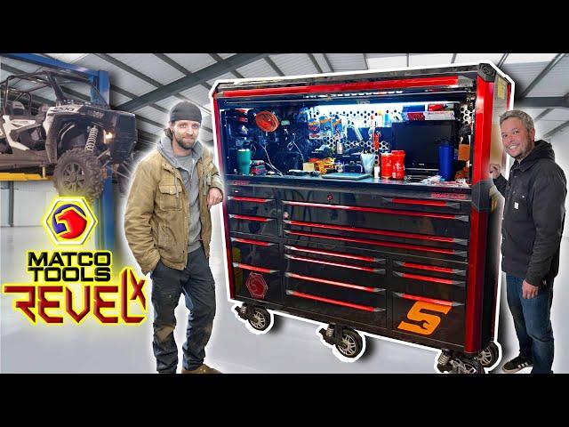 Essential Tools For A Power Sports Mechanic | Matco Revel X Toolbox Tour