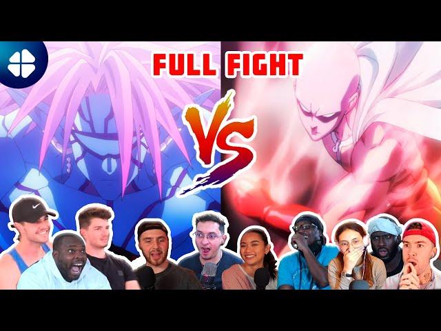 LORD BOROS VS SAITAMA [Full Fight] Reaction Mashup | ONE PUNCH MAN EPISODE 11-12 SEASON 1