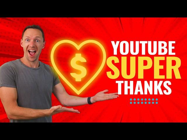 Make MORE Money with YouTube Super Thanks (Monetization Update!)