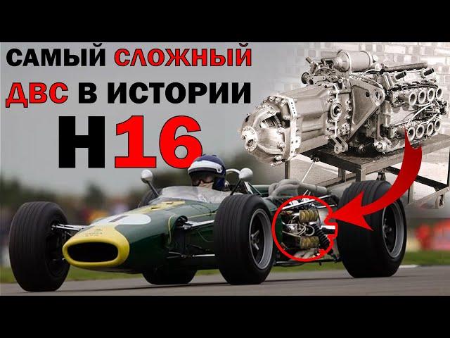 3 литровый H16! Самый сложный двигатель за всю историю F1!