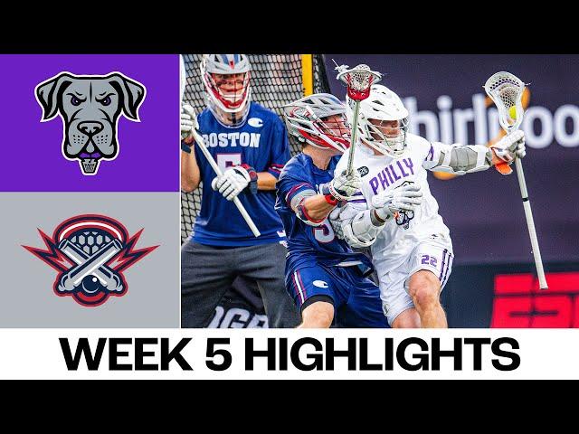 Philadelphia Waterdogs vs. Boston Cannons Full Game Highlights