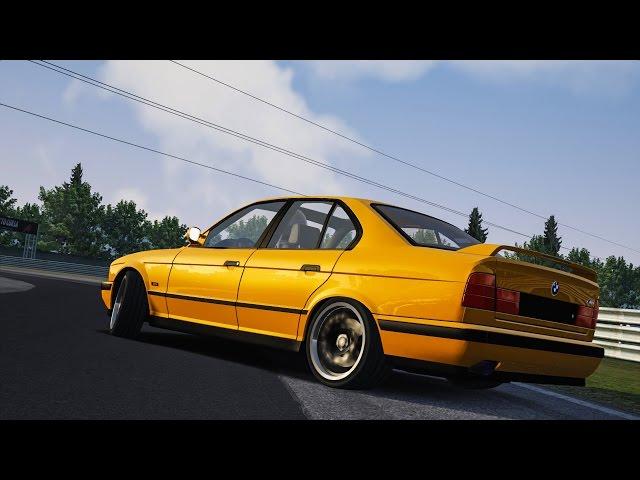 Assetto Corsa: BMW E34 Turbo @ Magione!