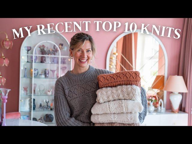 MY TOP 10 HANDMADE KNITS From The Past 12 Months