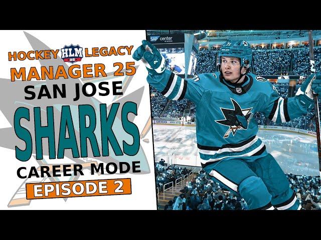 "Dominating the Draft!" | EP.2 | HLM 25 San Jose Sharks Career Mode