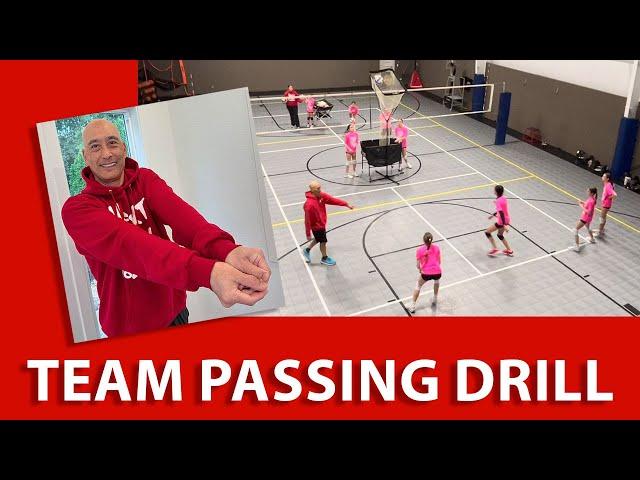 PASSING Drills for a Team Practice - How to PASS Better