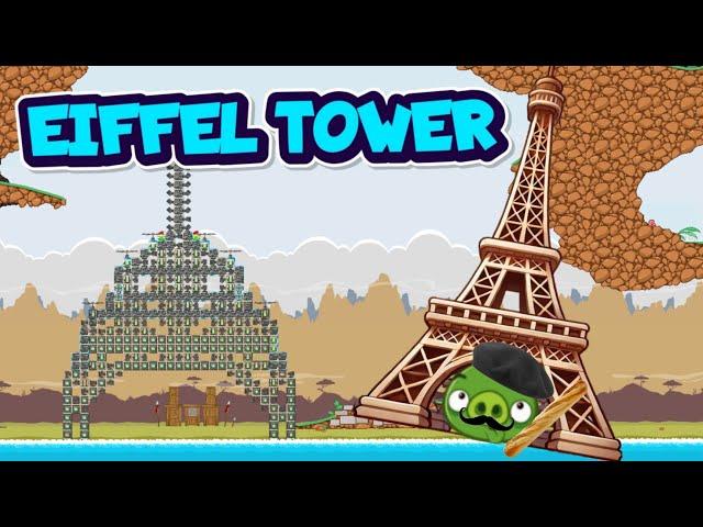 MEGA EIFFEL TOWER - Bad Piggies Inventions