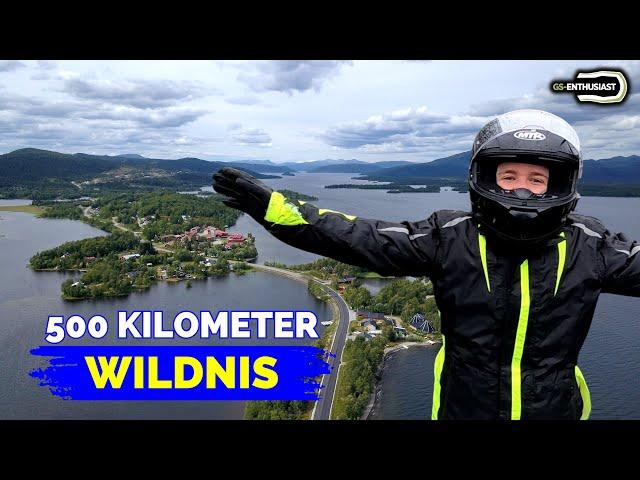 Vildmarksvägen by motorbike | Sweden's famous wilderness road (S3E5)