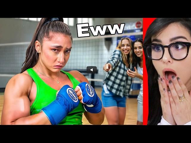 Girl Bullied At School For Her MUSCLES